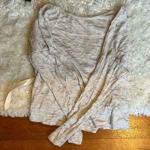 Aerie open back longsleeve shirt